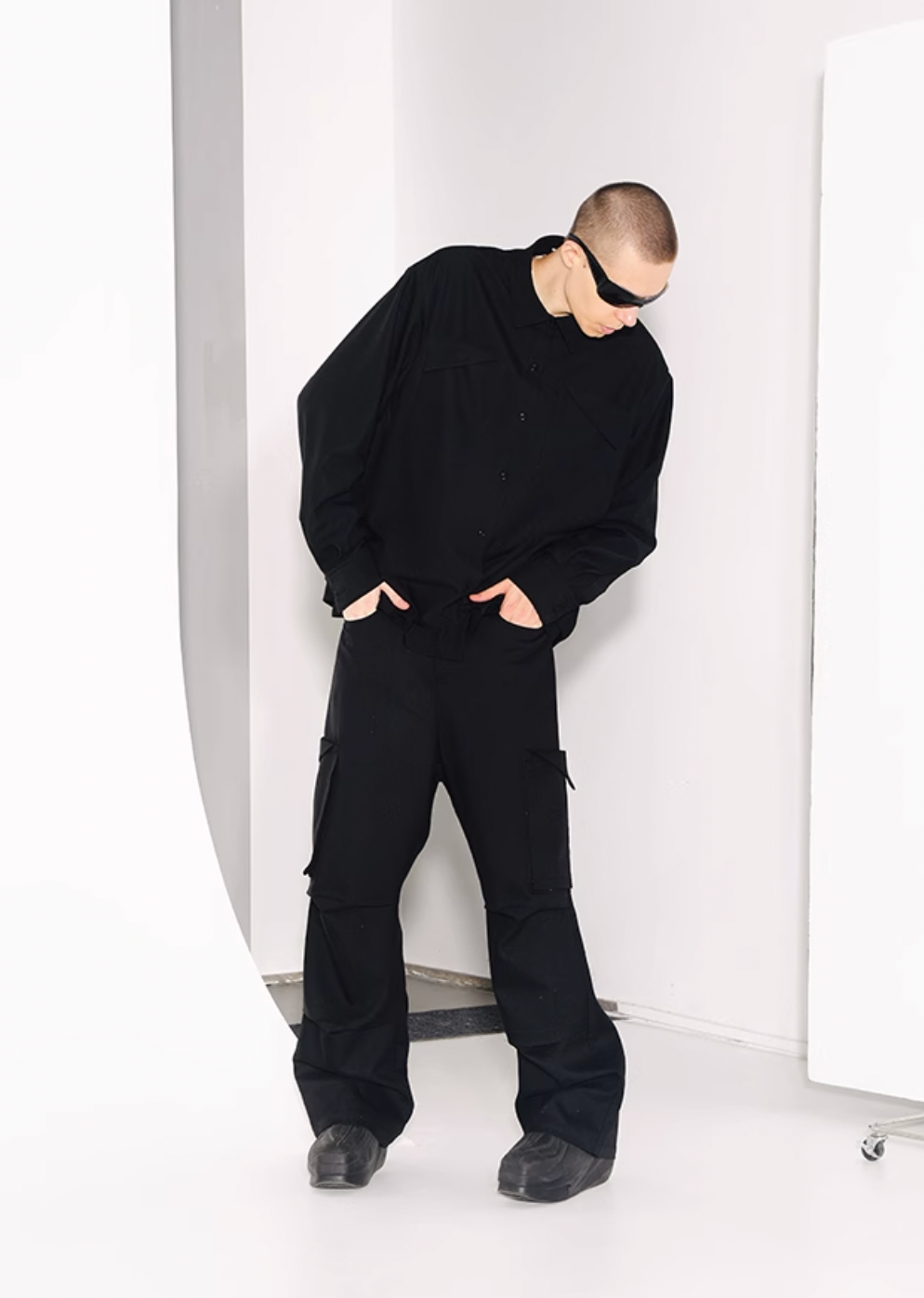 YADcrew Folded Long Sleeved Shirt