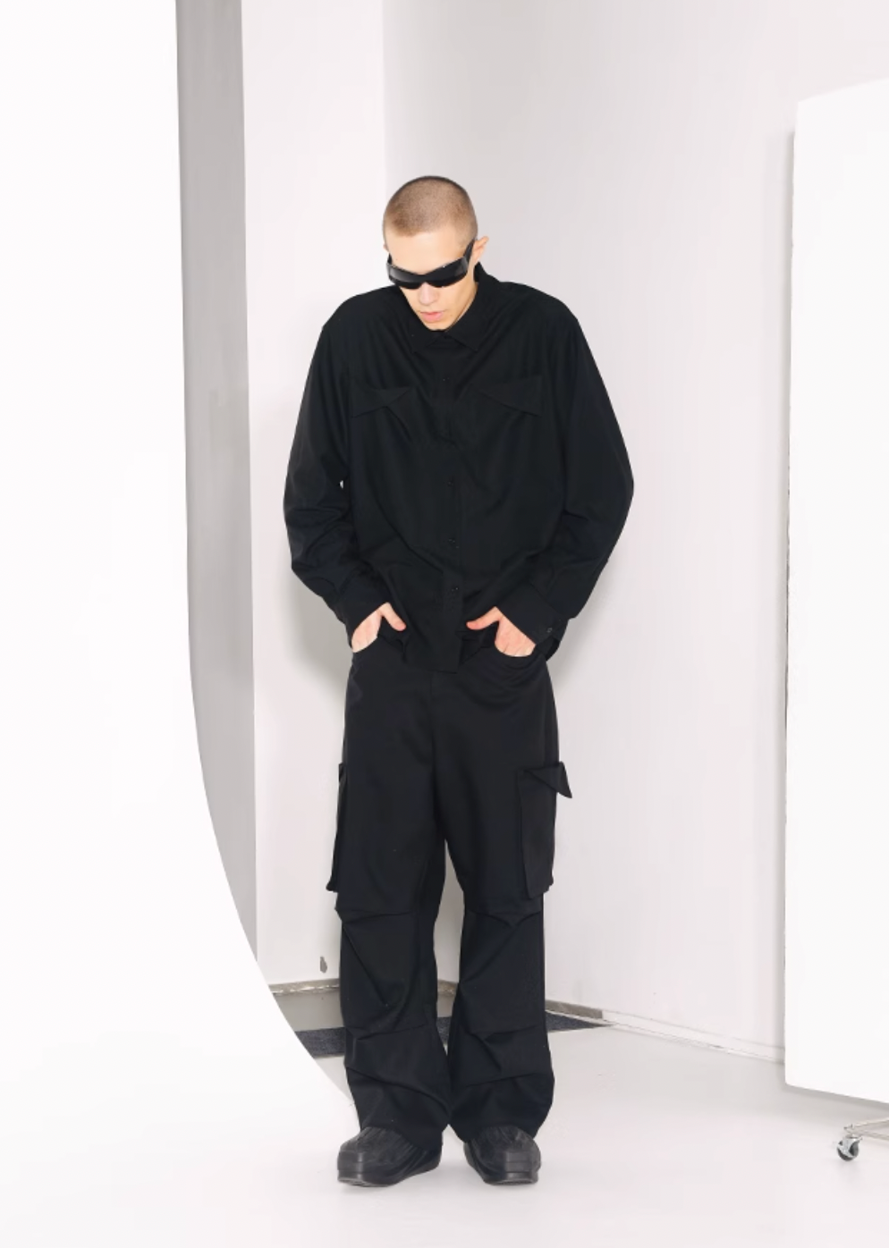 YADcrew Folded Long Sleeved Shirt