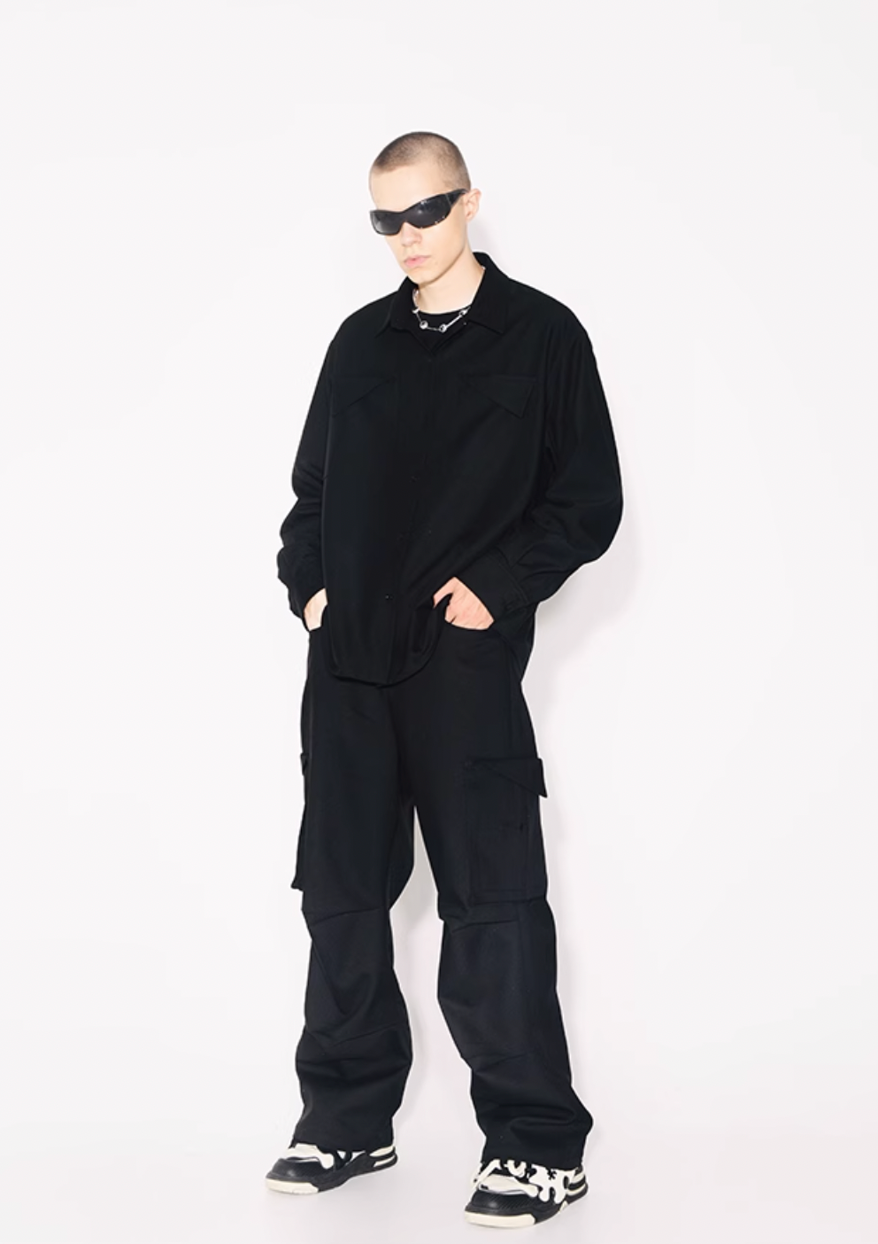 YADcrew Folded Long Sleeved Shirt