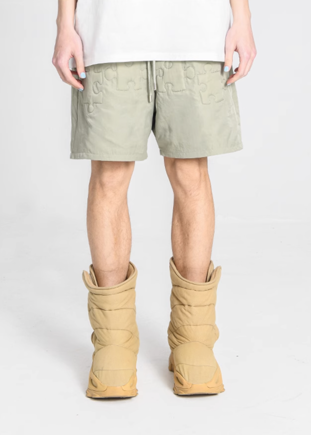 YADcrew 3D Puzzle Logo Shorts