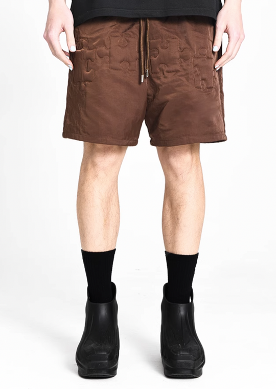 YADcrew 3D Puzzle Logo Shorts