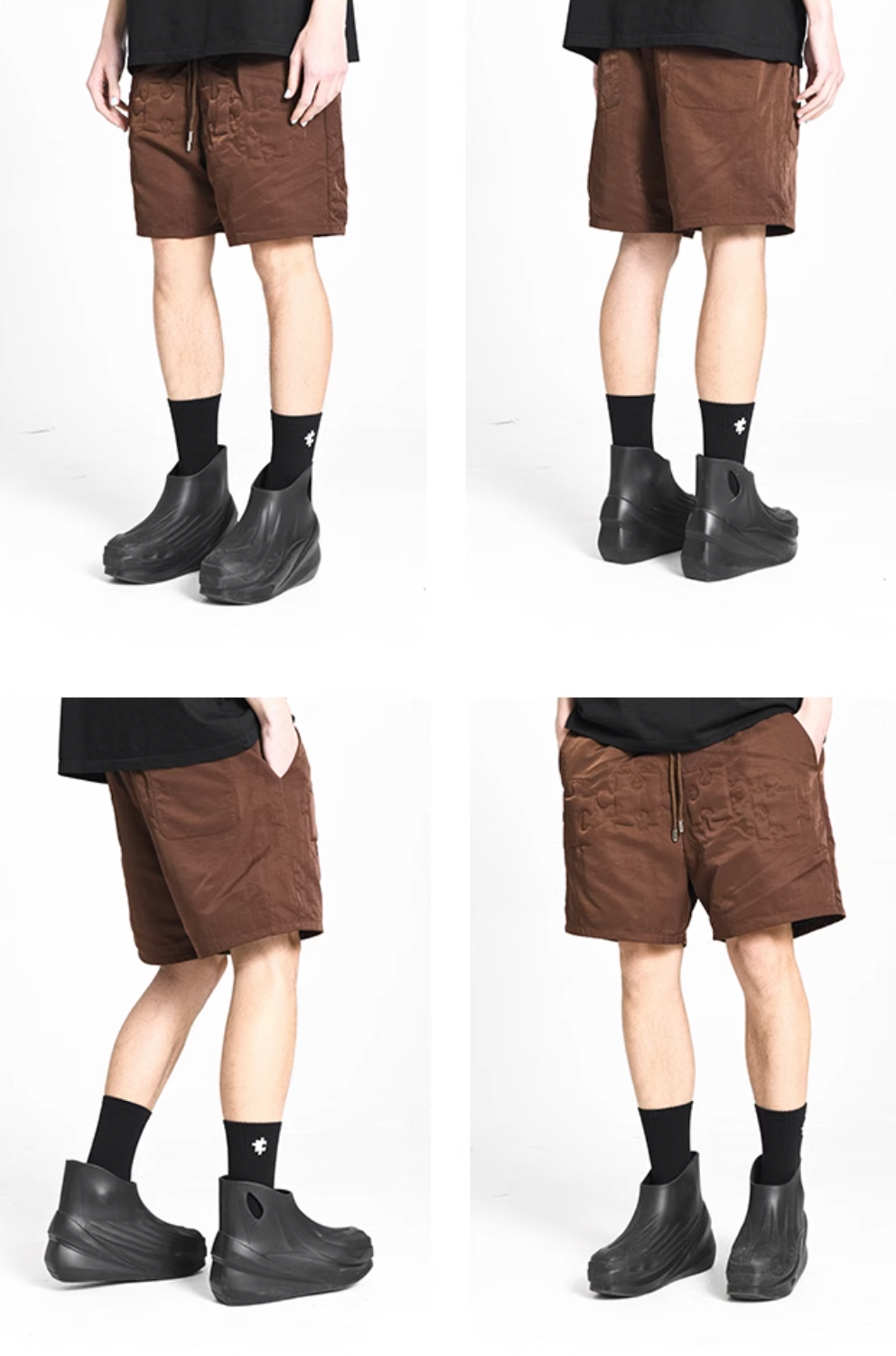 YADcrew 3D Puzzle Logo Shorts