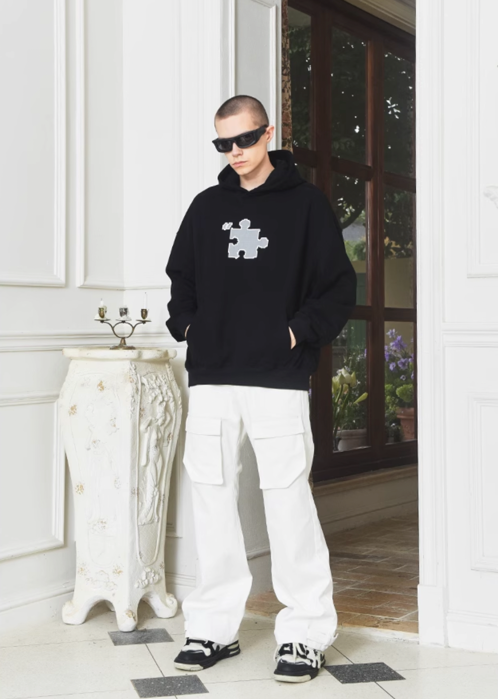 YADcrew Block Puzzle Hoodie