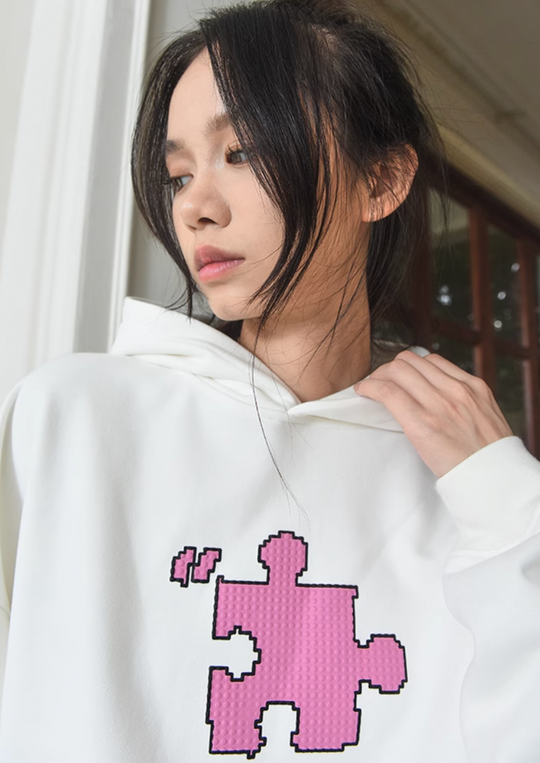 YADcrew Block Puzzle Hoodie