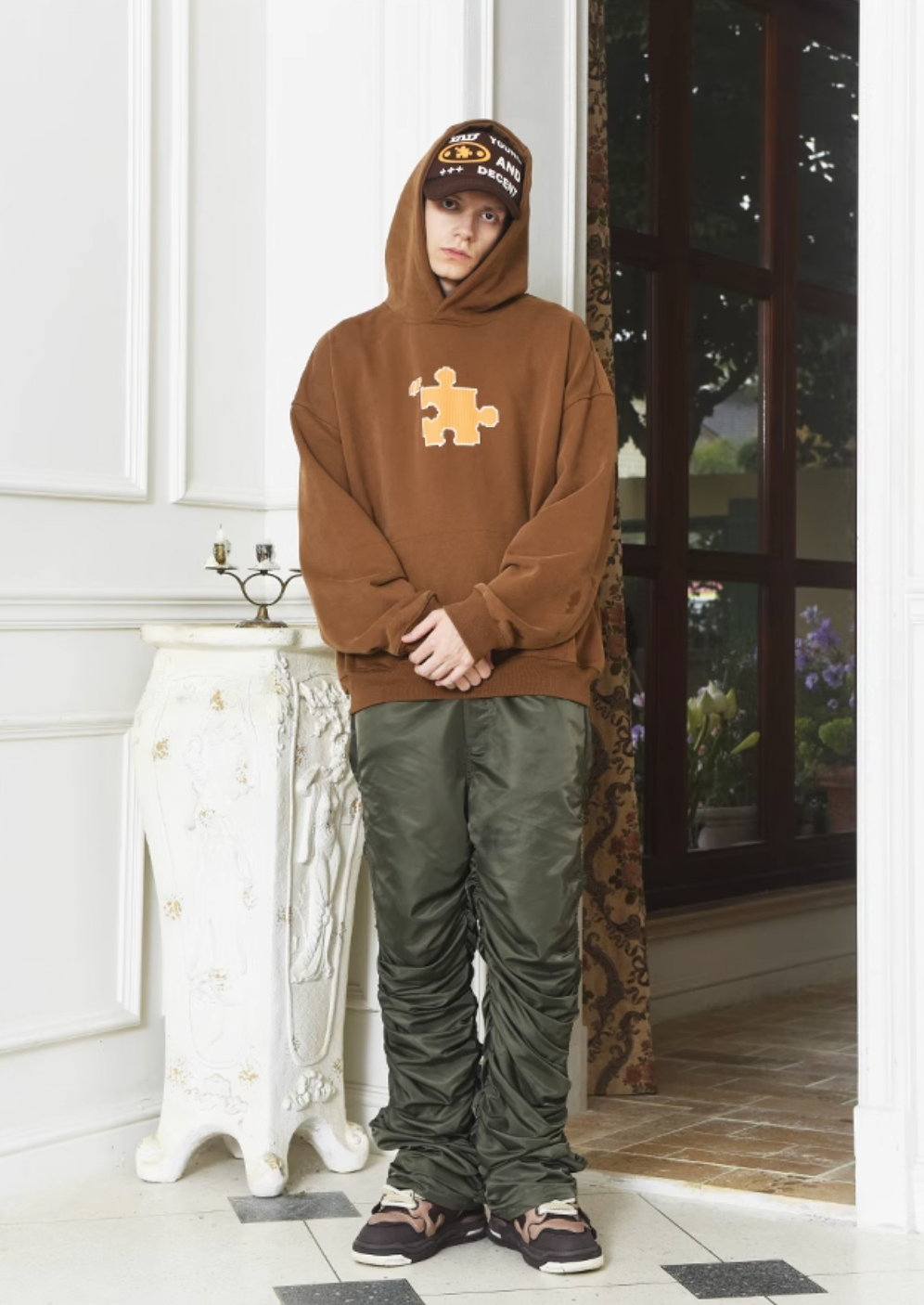 YADcrew Block Puzzle Hoodie