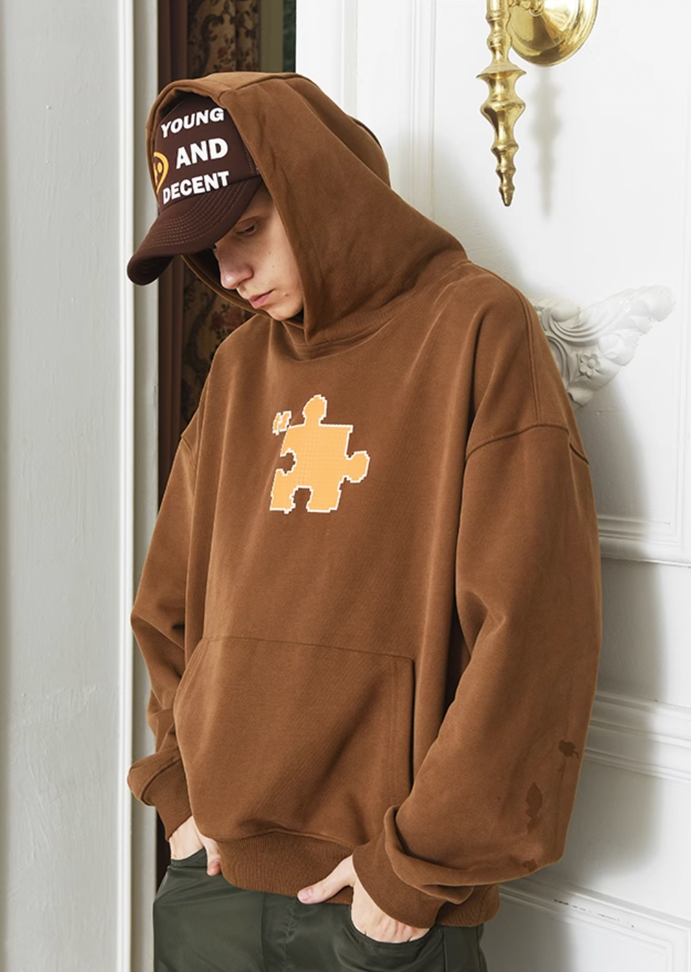 YADcrew Block Puzzle Hoodie