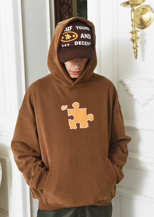 YADcrew Block Puzzle Hoodie