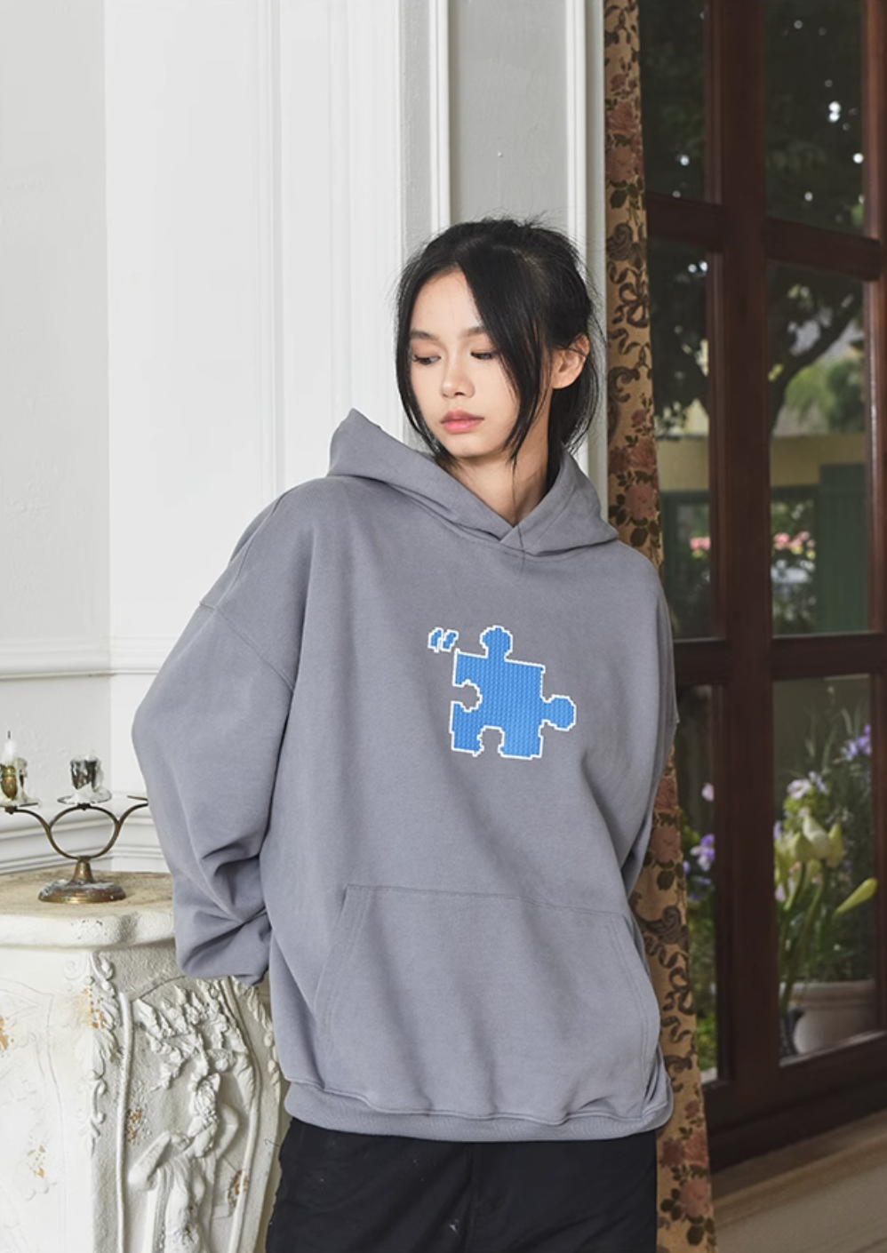 YADcrew Block Puzzle Hoodie