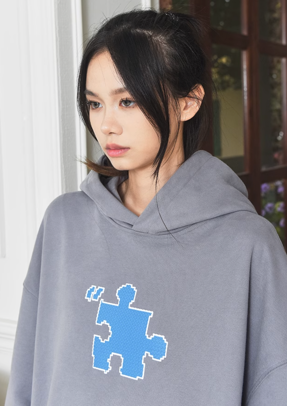YADcrew Block Puzzle Hoodie