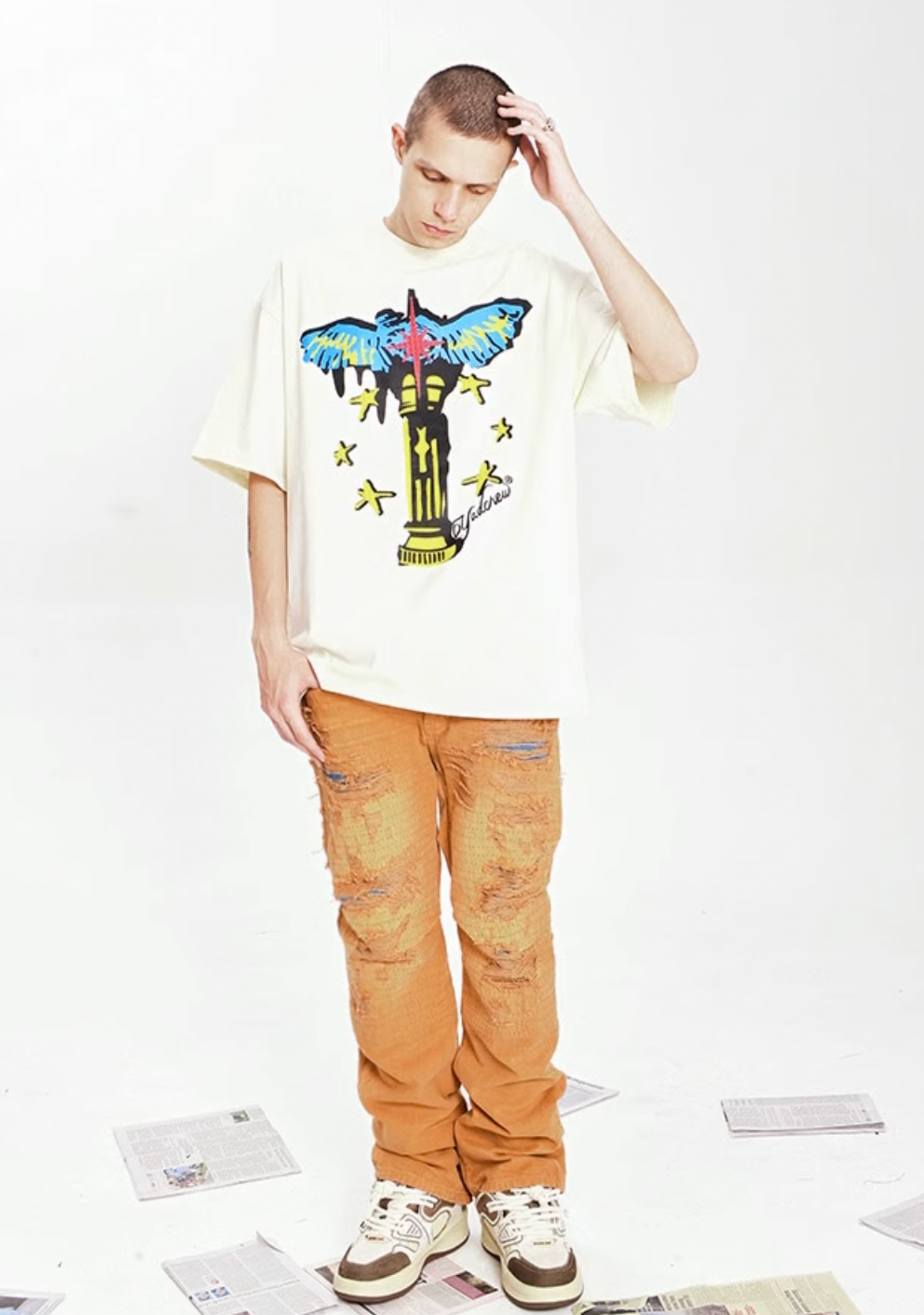 YADcrew Victory Star Tee