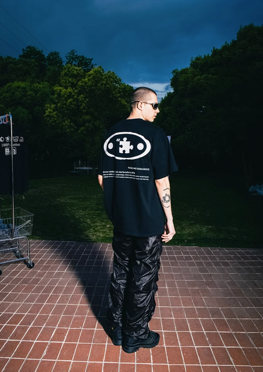 YADcrew Embroidery Applique Tee