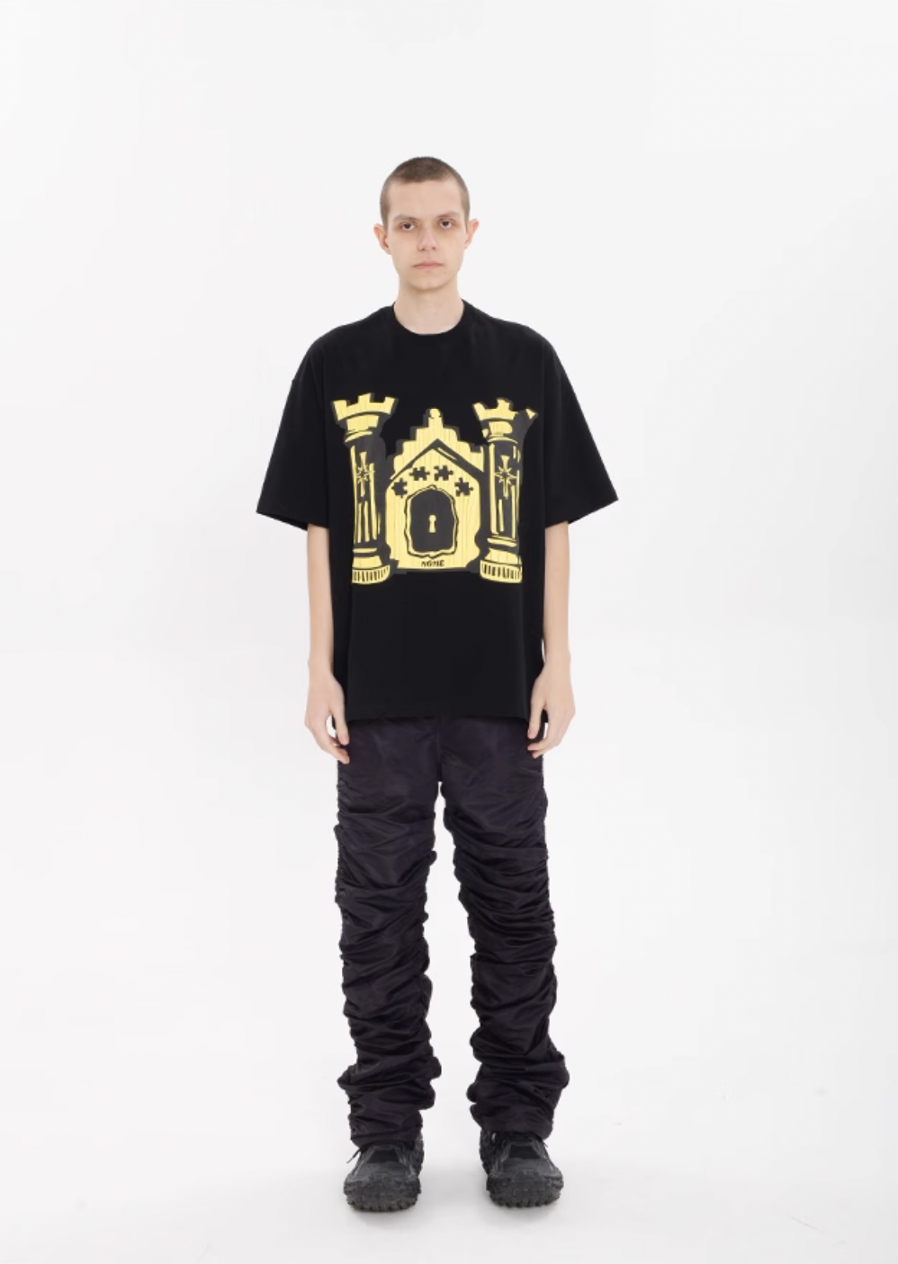 YADcrew Turtle Pulp Old Print Tee