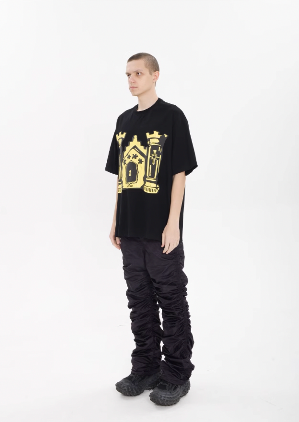 YADcrew Turtle Pulp Old Print Tee