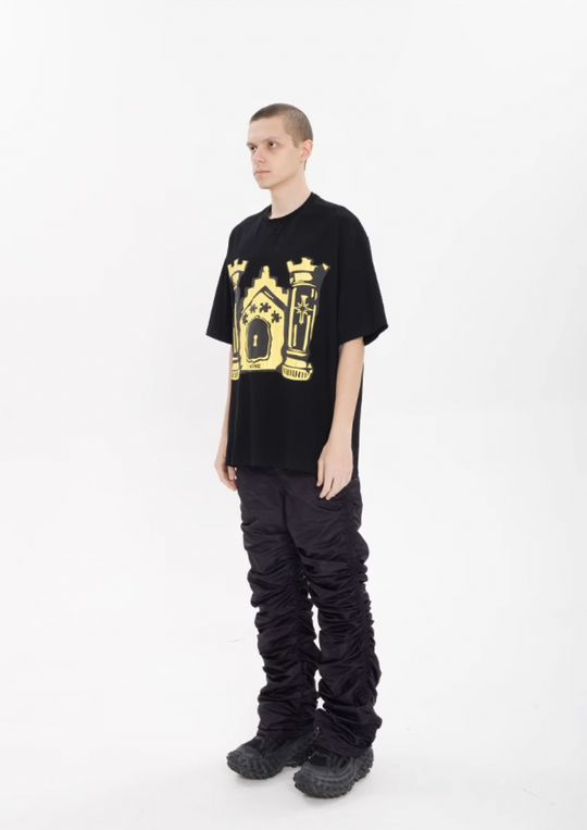 YADcrew Turtle Pulp Old Print Tee