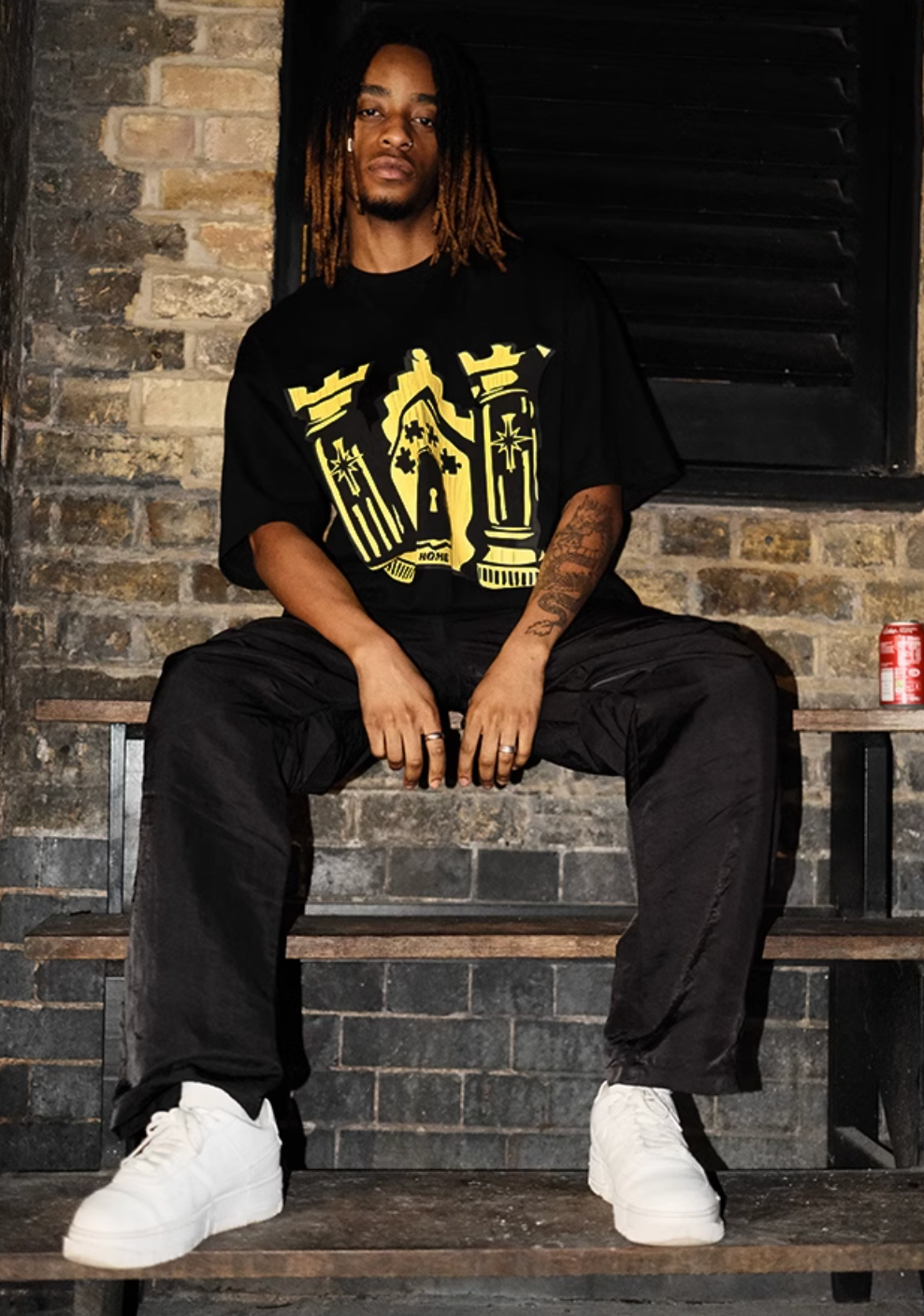 YADcrew Turtle Pulp Old Print Tee