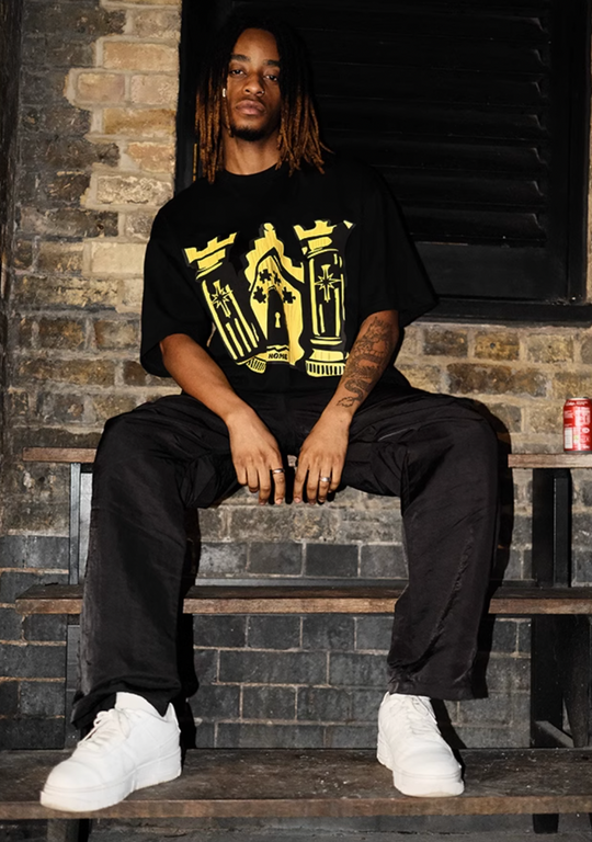 YADcrew Turtle Pulp Old Print Tee