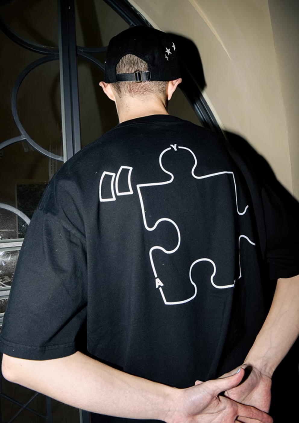 YADcrew Citation Jigsaw Basic Tee