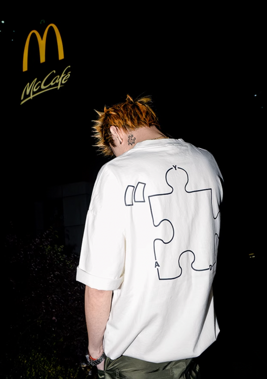 YADcrew Citation Jigsaw Basic Tee