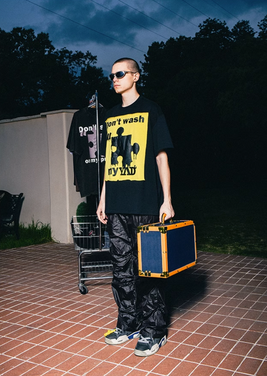 YADcrew "Don't Wash Me YAD" Puzzle Printed Tee