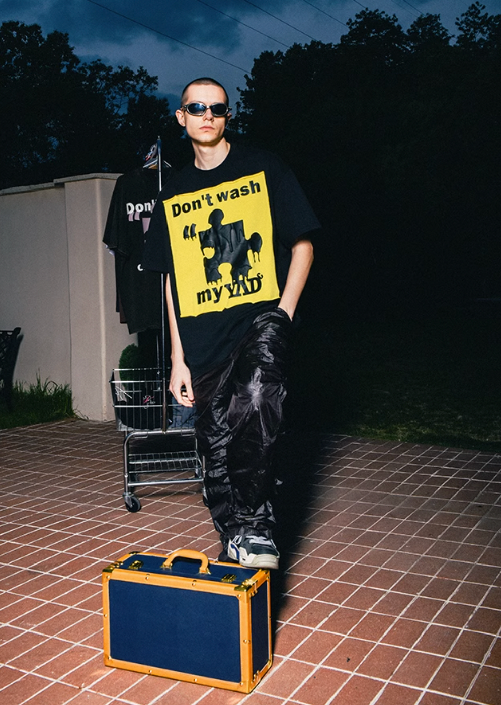 YADcrew "Don't Wash Me YAD" Puzzle Printed Tee