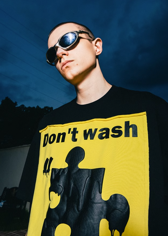 YADcrew "Don't Wash Me YAD" Puzzle Printed Tee