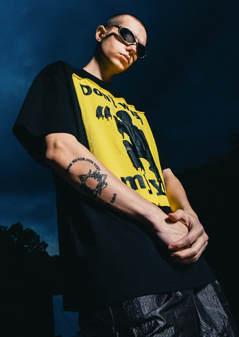 YADcrew "Don't Wash Me YAD" Puzzle Printed Tee