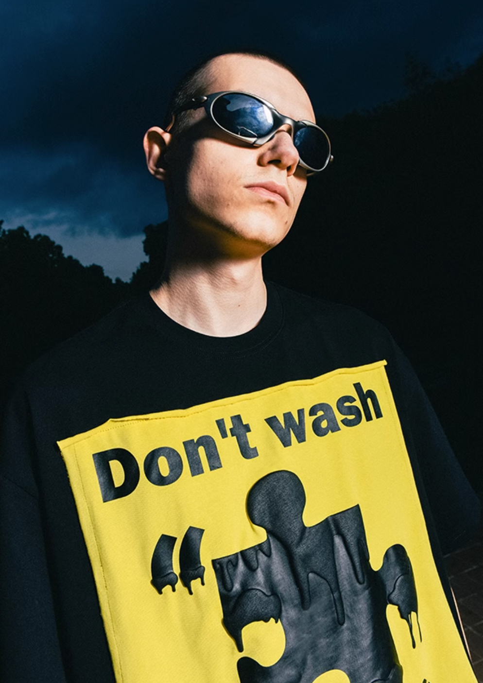YADcrew "Don't Wash Me YAD" Puzzle Printed Tee