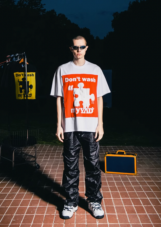 YADcrew "Don't Wash Me YAD" Puzzle Printed Tee
