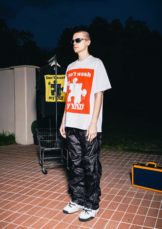 YADcrew "Don't Wash Me YAD" Puzzle Printed Tee