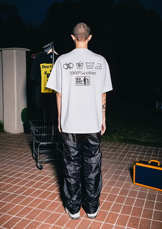 YADcrew "Don't Wash Me YAD" Puzzle Printed Tee