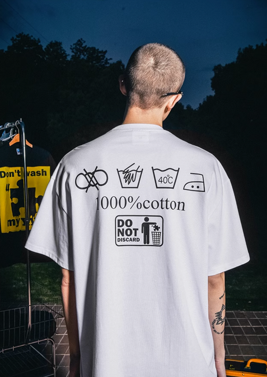 YADcrew "Don't Wash Me YAD" Puzzle Printed Tee