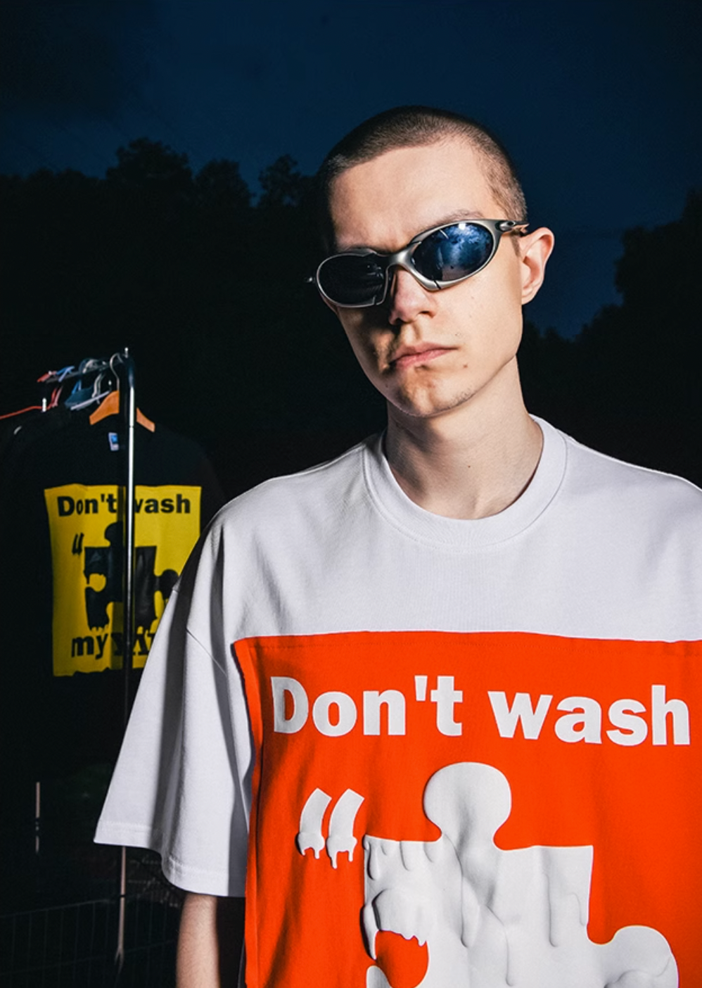 YADcrew "Don't Wash Me YAD" Puzzle Printed Tee