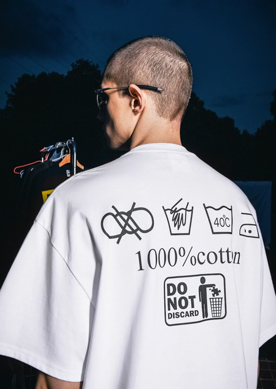 YADcrew "Don't Wash Me YAD" Puzzle Printed Tee