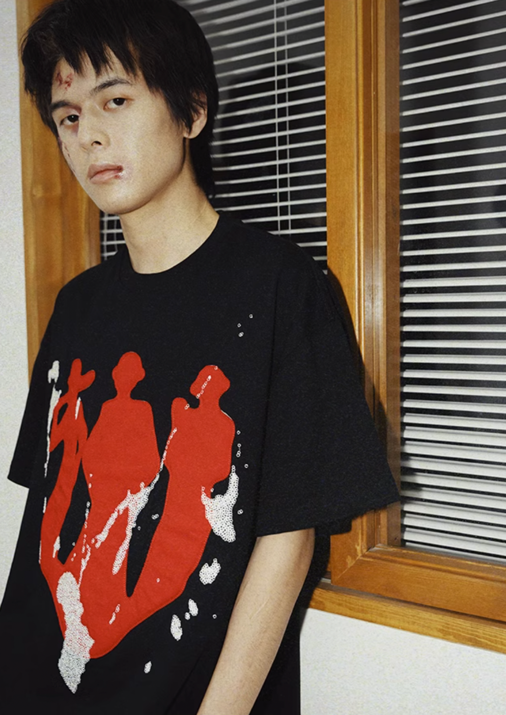 YADcrew Silhouette 3D Patch Tee