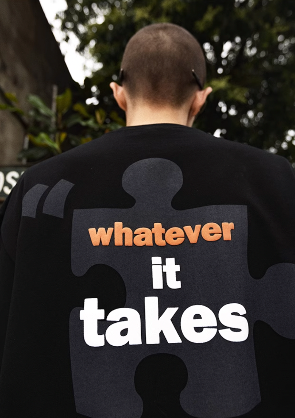 YADcrew Candlelight Puzzle Skull Digital Print Tee