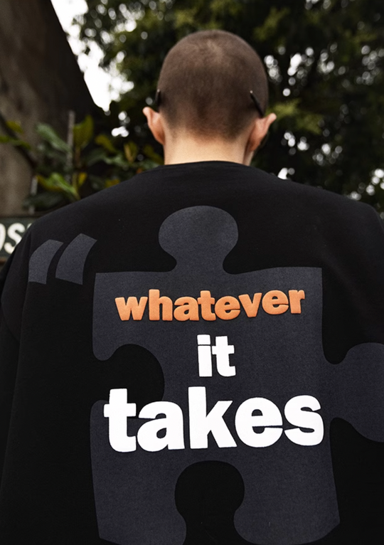 YADcrew Candlelight Puzzle Skull Digital Print Tee