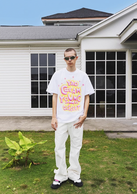 YADcrew Bubble Balloon Word Knock Drill Craft Tee