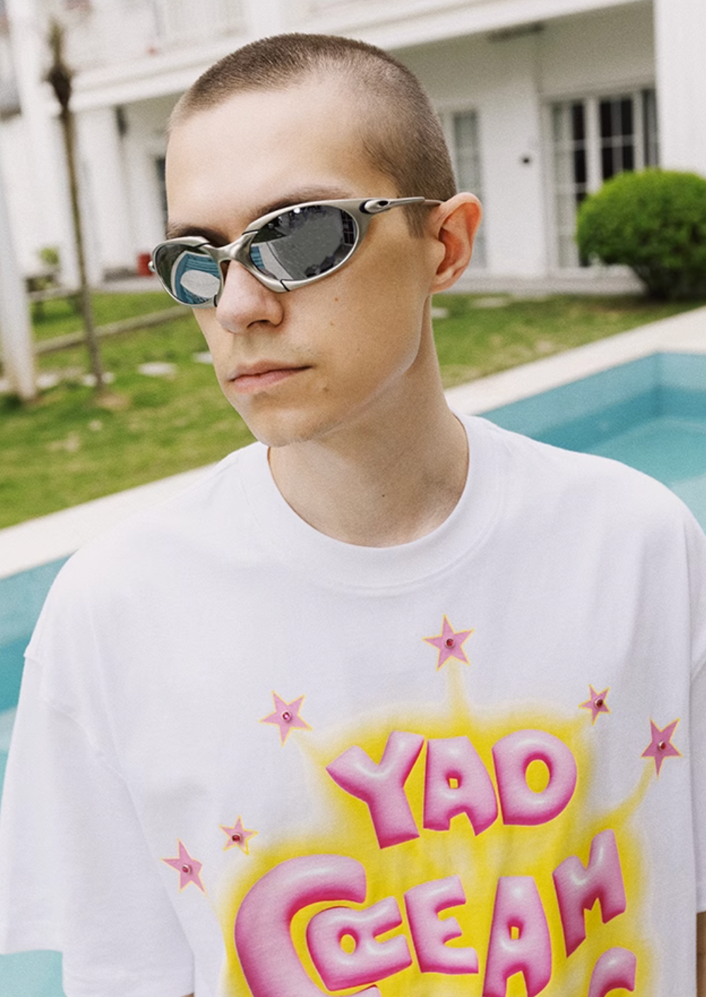 YADcrew Bubble Balloon Word Knock Drill Craft Tee