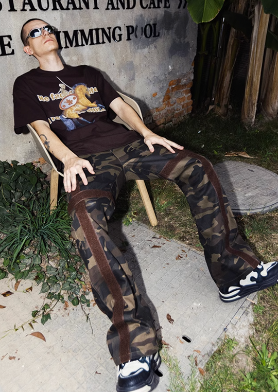 YADcrew Banner Skeleton War Horse Tee