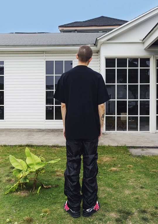 YADcrew Jigsaw Ice Cream Embroidery Tee