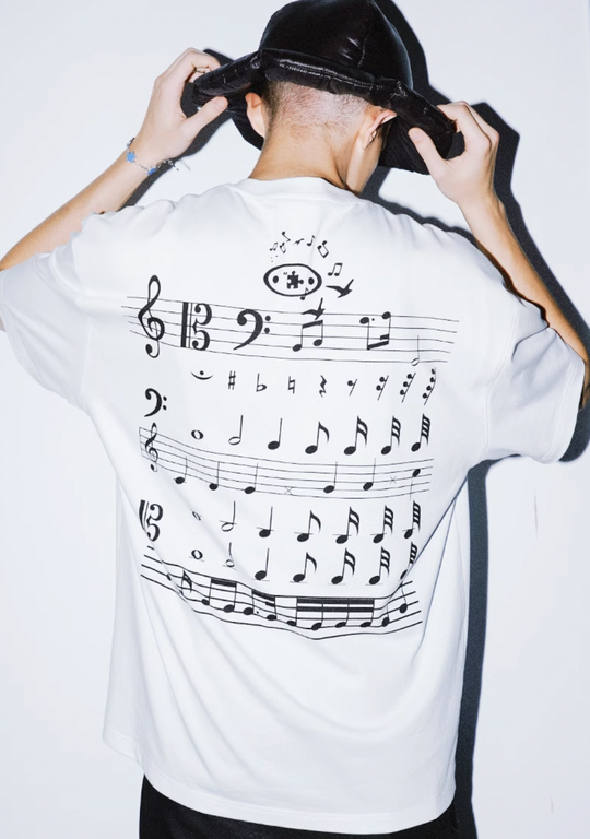 YADcrew Note Puzzle Tee