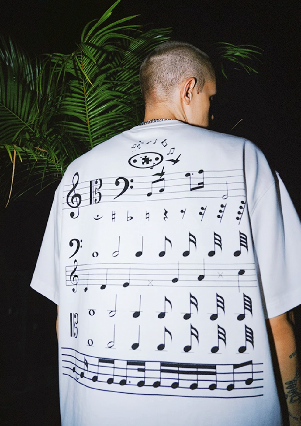 YADcrew Note Puzzle Tee