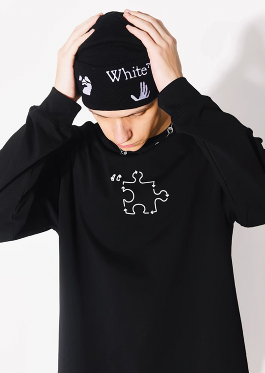 YADcrew Jigsaw Long Sleeved Tee