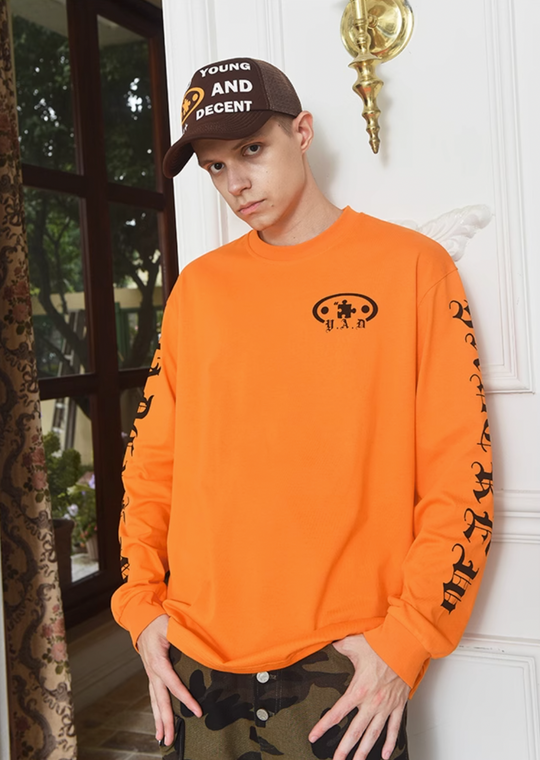 YADcrew Gothic Long Sleeved Tee