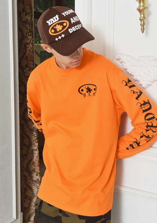 YADcrew Gothic Long Sleeved Tee
