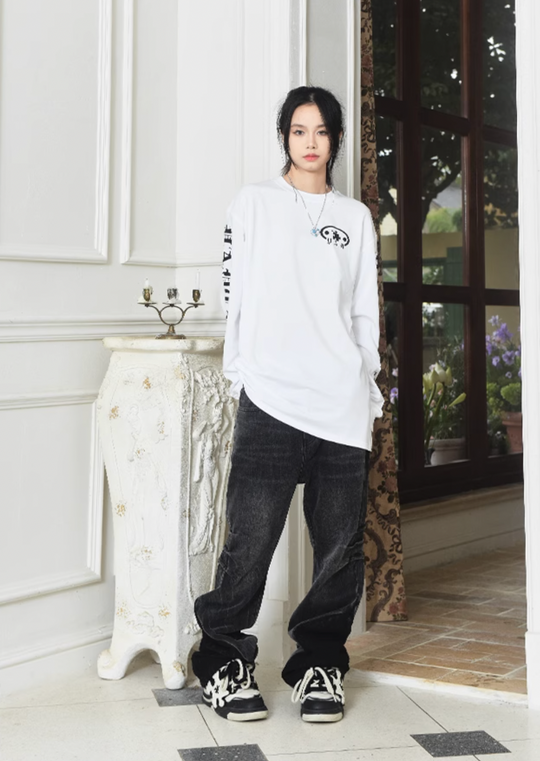 YADcrew Gothic Long Sleeved Tee