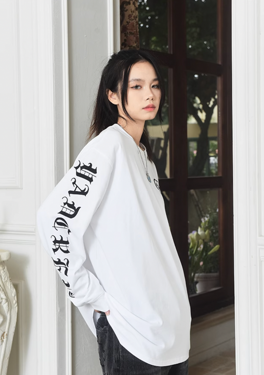 YADcrew Gothic Long Sleeved Tee