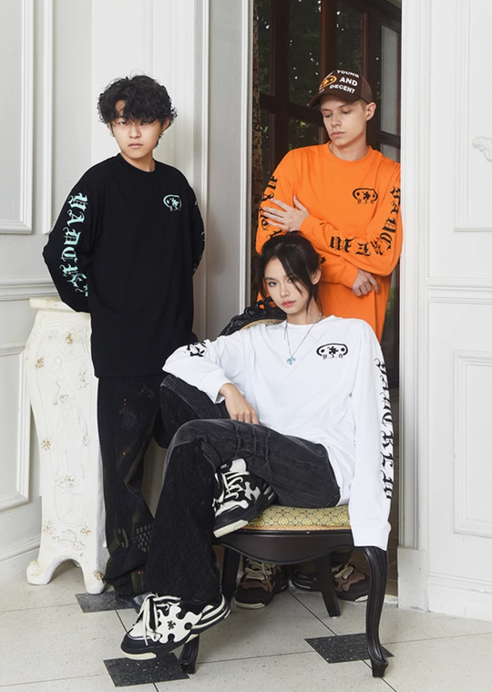 YADcrew Gothic Long Sleeved Tee