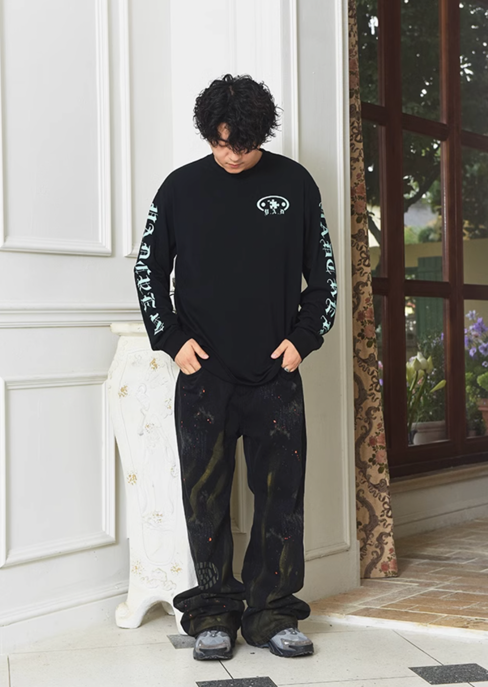 YADcrew Gothic Long Sleeved Tee