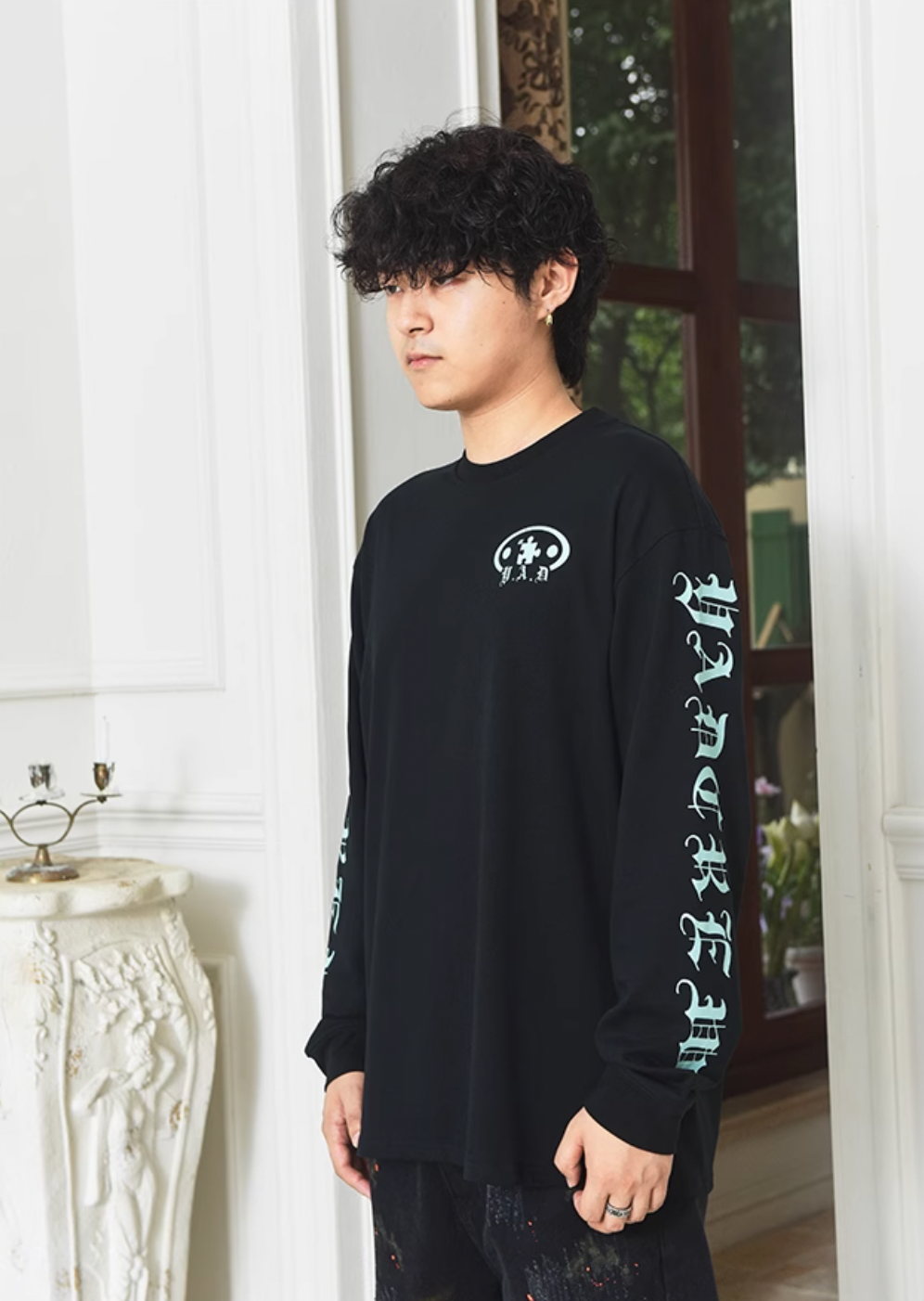 YADcrew Gothic Long Sleeved Tee